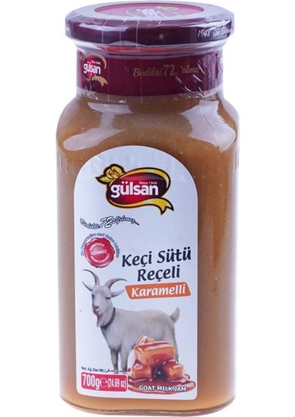 Keçi Sütü Reçeli Karamelli 700 gr
