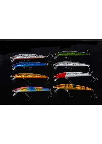 10CM 8.5gr Çift Karbon Çelik Kancalı Yem