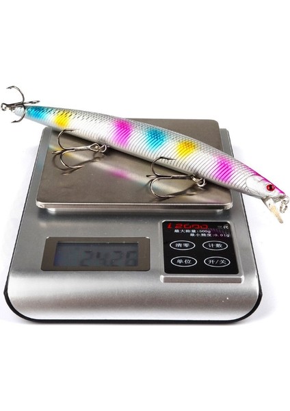 Yem 18.5 cm 24,26 gr Üç 3lü Kancalı