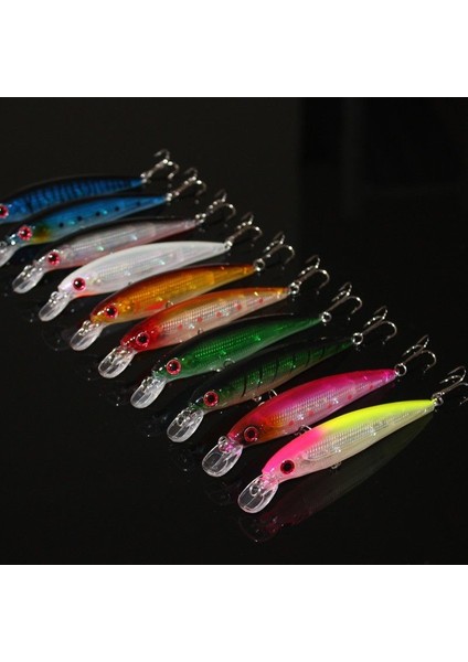 11CM 13,5gr Çift Karbon Çelik Kancalı Yem