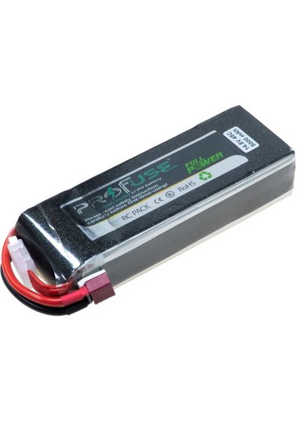 14.8 V 4s Lipo Batarya-Pil 5000 Mah 45C