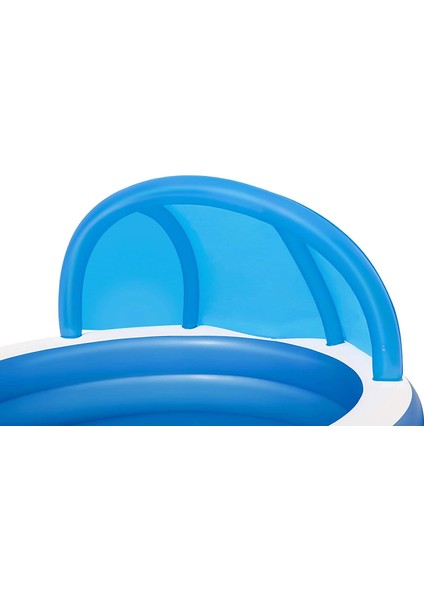 Su Pompalı-Bestway 54337 Gölgelikli, Minderli Aile Keyif Havuzu