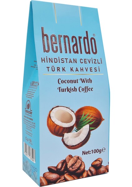 Hindistan Cevizli Türk Kahvesi 100 gr