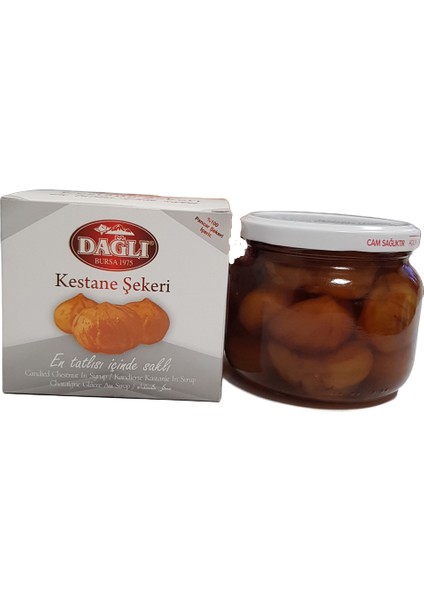 Kestane Şekeri Kavanoz 250 gr