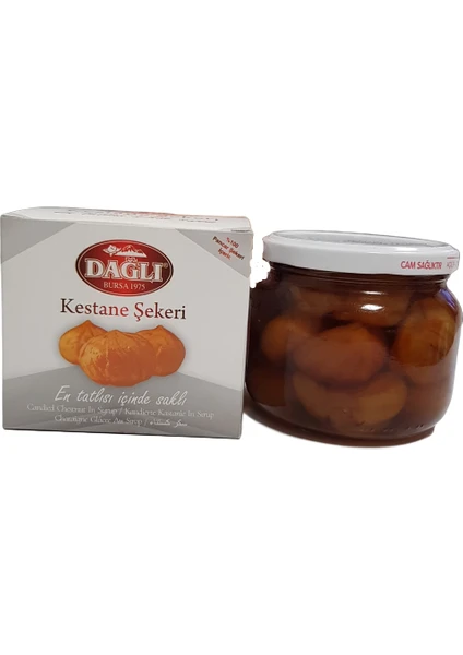 Kestane Şekeri Kavanoz 250 gr