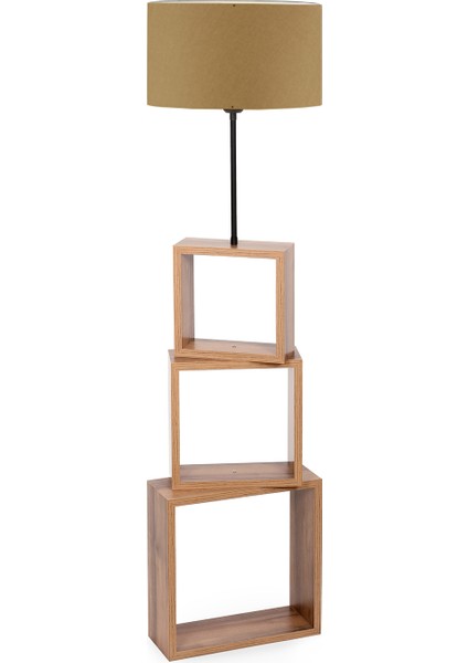 Modern Raflı Lambader
