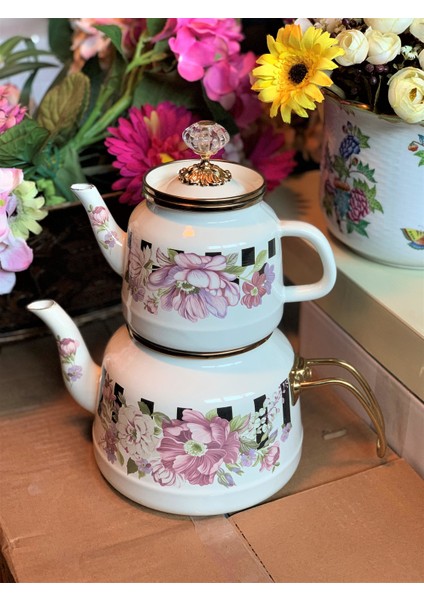 Vintage Çaydanlık Dama modelleri