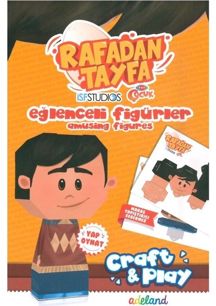 Rafadan Tayfa Craft Play Eğlenceli Figürler - Mert
