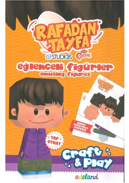 Rafadan Tayfa Craft Play Eğlenceli Figürler -Kamil