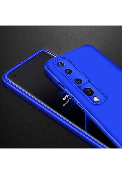 Xiaomi Mi 10 Kılıf 360 Tam Koruma Ön ve Arka Sert Mika Kapak Orjinal Ays Gkk Kapak