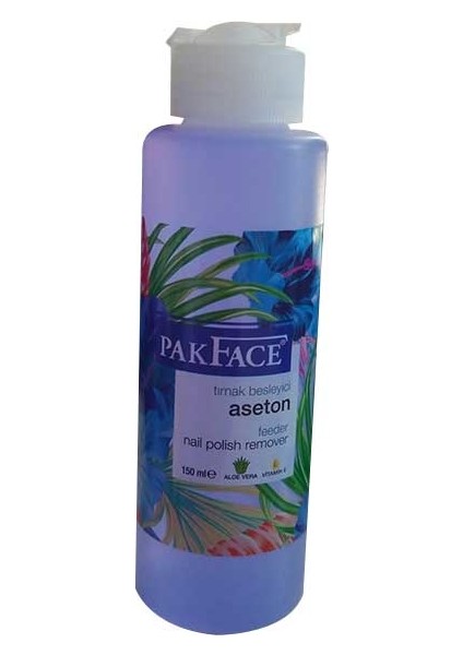 Pak Face Tırnak Besleyici Aseton 150 ml