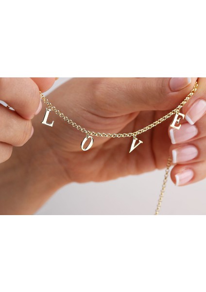 Kişiye Özel Isimli Doç Gümüş Kolye fiyatları