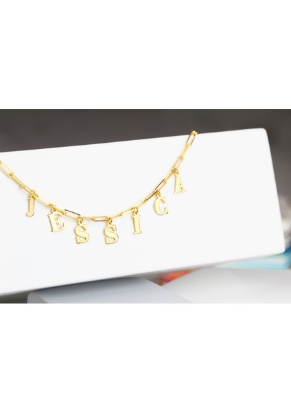 Kişiye Özel Isimli Ataç Gümüş Kolye fiyatları