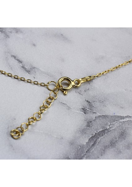 Kişiye Özel Gotik Harf Kilit Gümüş Kolye fiyatları