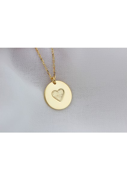 Kalp Gümüş Kolye modelleri