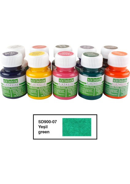 Textıle Color Kumaş Boyası 25 ml 10'lu