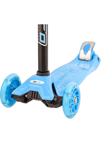 Can Oyuncak Shinaro MAXI Twister 3 Led Işıklı 3 Tekerli Yükseklik Ayarlı Scooter - MAVİ