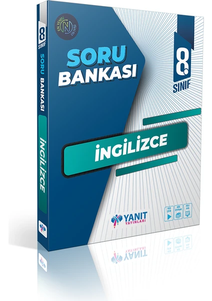 Yanıt Yayınları  8. Sınıf İngilizce Soru Bankası