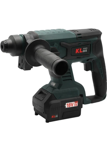 KL Pro  KLPM18B-50 18VOLT/5.0AH Li-Ion 1.7j Profesyonel Şarjlı Sds-Plus Kırıcı/delici