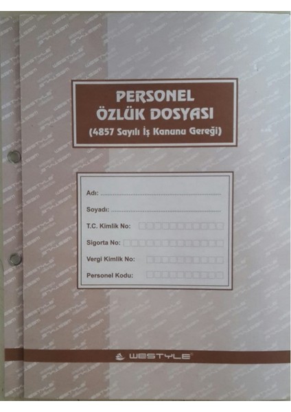 Nalbantoğlu Özlük Dosyası 10’lu