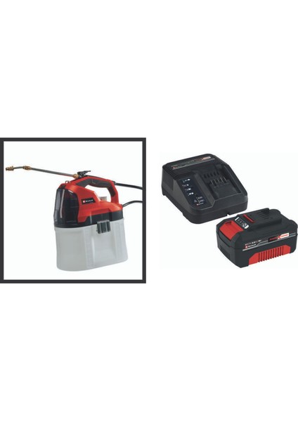 Ge-Ws 18/75 Akülü Dezenfektan Basınçlı Püskürtme Makinesi 4.0AH Starter Kit