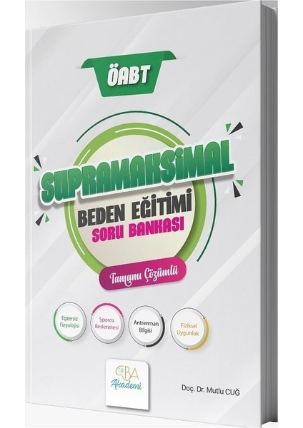 ÖABT Beden Eğitimi Supramaksimal Soru Bankası Çözümlü 2021