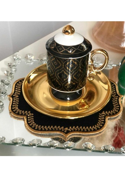 Nakış Işlemeli Kokteyl Peçetesi 2'li