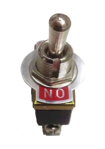 Büyük Boy Toggle Switch 2 Konum 3 Pin Vidalı 12MM 6A 250VAC