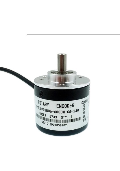 LPD3806-600BM-G5-24C Ab Iki Fazlı 5-24 V 600 Darbeler Artımlı Optik Döner Kodlayıcı fiyatları