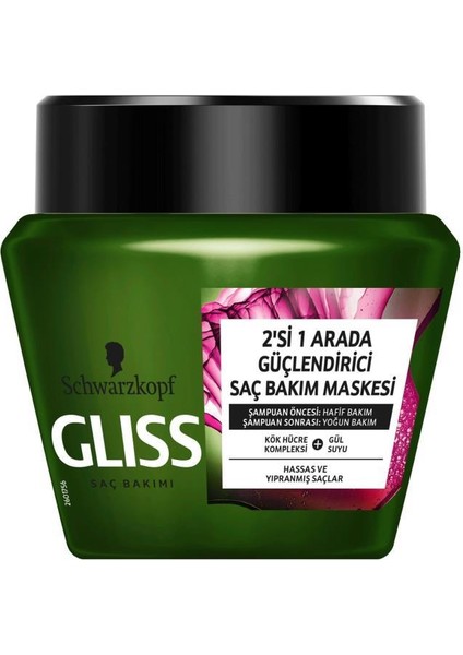Bio-Tech Saç Kremi 360 Ml+Saç Bakım Maskesi 300 Ml + Gliss Oil Elixir Yağ İksiri 75 Ml