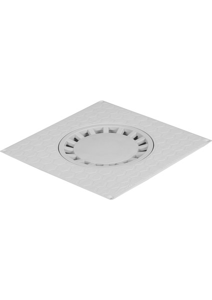 30X30 Süzgeçli Plastik Rögar Menhol Kapak Çerçevesiz