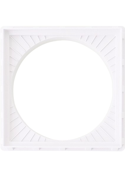 Ø 400 mm Koruge Boru Uyumlu Plastik Rögar Menhol Çerçevesi