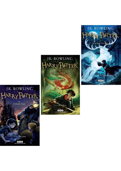 Harry Potter ve Felsefe Taşı - Sırlar Odası - Azkaban Tutsağı - 3 Kitap