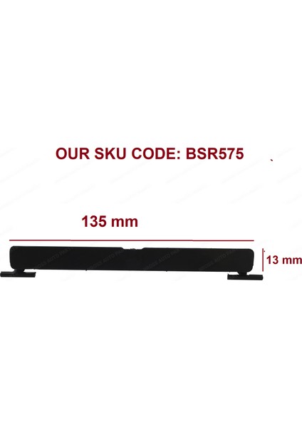 BSR575-1 Bmw 5 F10 F11 Için 4 Adet Tavan Oluk Çıta Port Kapağı 135*13 mm 51137274739 fiyatları