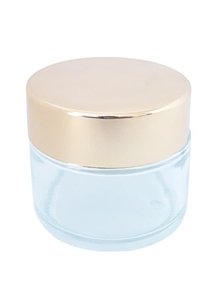 Krem Kavanozu 100 ml (3 Adet) Şeffaf Sarı Kapaklı Kutu modelleri