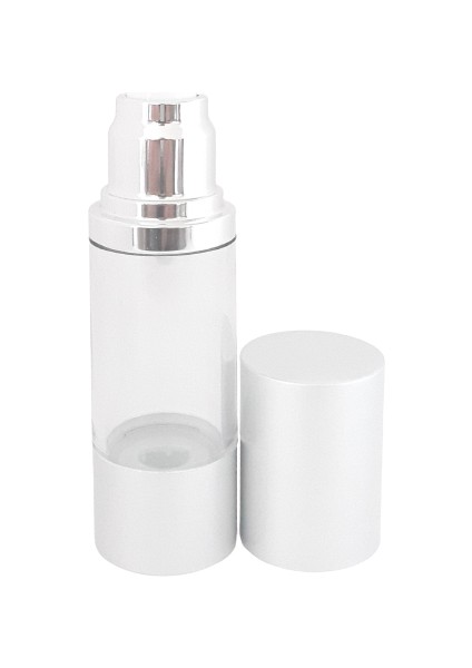 Krem ve Losyon Şişesi 30 ml (2 Adet) (TEKRAR DOLDURULABİLİR) Boş Airless Şişe