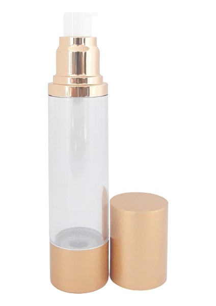 Krem ve Losyon Şişesi 50 ml (2 Adet) Boş Airless Şişe