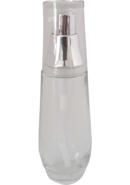 Krem ve Losyon Şişesi 30 ml (5 Adet) Şeffaf Boş Şişe