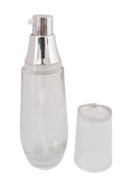 Krem ve Losyon Şişesi 30 ml (5 Adet) Şeffaf Boş Şişe