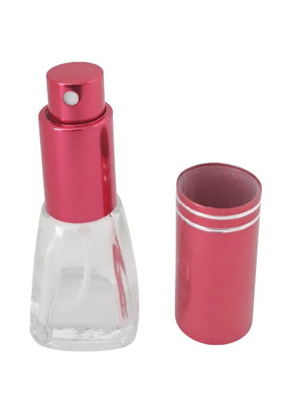 Parfüm Şişesi 7 ml (10 Adet) Metal Sprey ve Kapak Boş