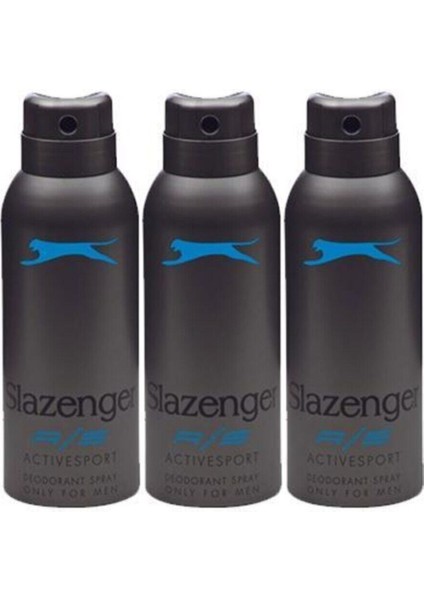 Deodorant Active Sport Mavi 150ML x 3 Adet