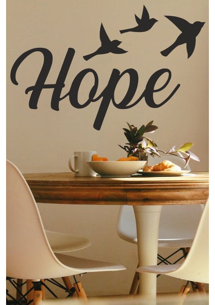 Hope Ahşap Duvar Tablosu