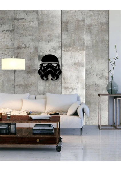 Nt Handmade Stormtrooper Star Wars Tasarımlı Ahşap Tablo