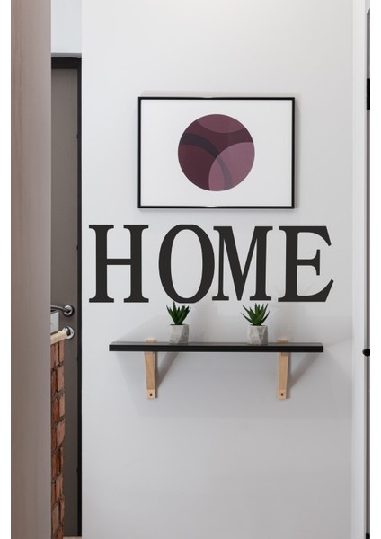 Home Yazısı Duvar Dekoru