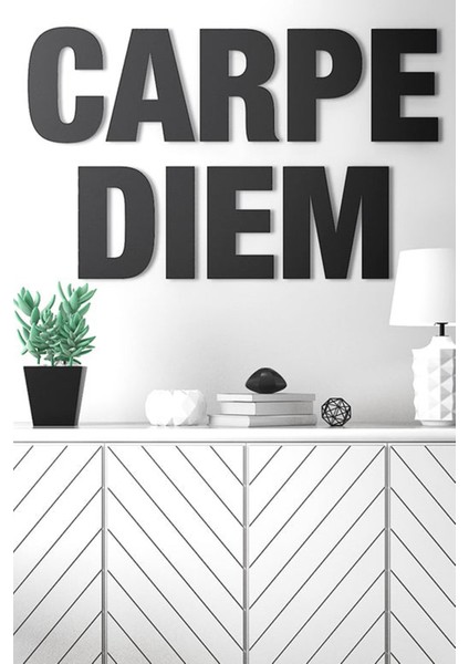 Carpe Dıem Ahşap Duvar Dekoru