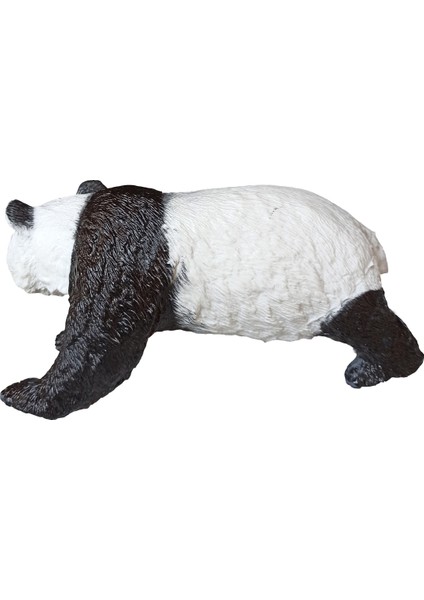 Oyuncak Panda Figürü 19CM. Vahşi Hayvanlar Serisi Oyuncak Yumuşak Et Panda