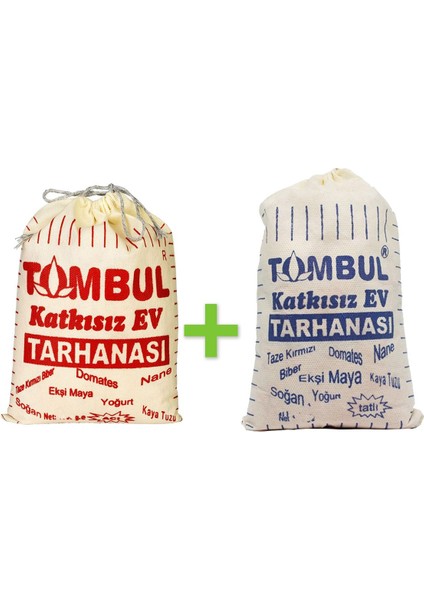 Ev Tarhanası Acı 500 gr + Tombul Ev Tarhanası Tatlı 500 gr