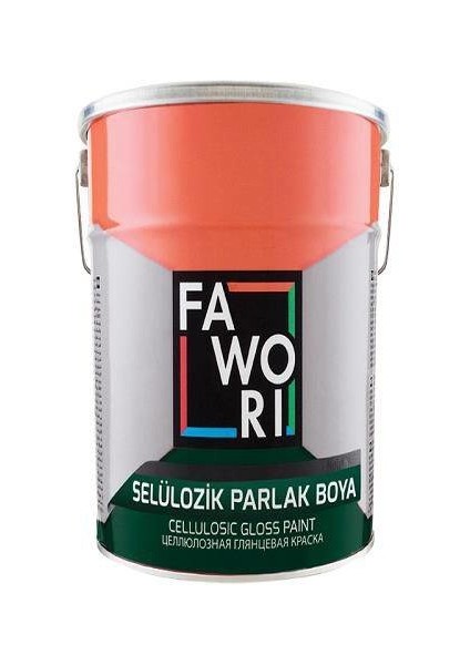 Favori Selülozik Parlak Boya Açık Kahve 2.5 Kg.