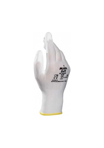 Ultrane 549 Iş Eldiveni Pu Kaplama Beyaz
