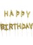 Parti Aksesuar Happy Birthday Mum Gold Renk 1